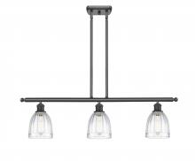 Innovations Lighting 516-3I-BK-G442 - Brookfield - 3 Light - 36 inch - Matte Black - Cord hung - Island Light