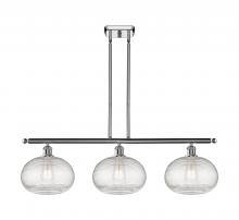 Innovations Lighting 516-3I-PC-G555-10CL - Ithaca - 3 Light - 37 inch - Polished Chrome - Cord hung - Island Light