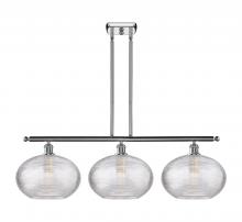 Innovations Lighting 516-3I-PC-G555-12CL - Ithaca - 3 Light - 39 inch - Polished Chrome - Cord hung - Island Light