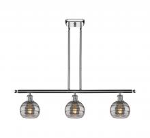 Innovations Lighting 516-3I-PC-G556-6SM - Rochester - 3 Light - 36 inch - Polished Chrome - Cord hung - Island Light