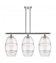 Innovations Lighting 516-3I-PC-G557-10CL - Vaz - 3 Light - 37 inch - Polished Chrome - Cord hung - Island Light