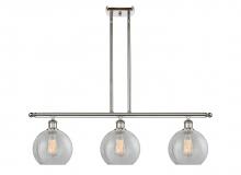 Innovations Lighting 516-3I-PN-G125-8 - Athens - 3 Light - 36 inch - Polished Nickel - Cord hung - Island Light