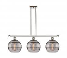 Innovations Lighting 516-3I-PN-G556-10SM - Rochester - 3 Light - 37 inch - Polished Nickel - Cord hung - Island Light