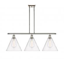 Innovations Lighting 516-3I-PN-GBC-122 - Berkshire - 3 Light - 39 inch - Polished Nickel - Cord hung - Island Light