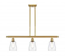 Innovations Lighting 516-3I-SG-G392 - Ellery - 3 Light - 36 inch - Satin Gold - Cord hung - Island Light