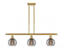 Innovations Lighting 516-3I-SG-G556-6SM - Rochester - 3 Light - 36 inch - Satin Gold - Cord hung - Island Light