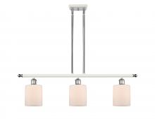 Innovations Lighting 516-3I-WPC-G111 - Cobbleskill - 3 Light - 36 inch - White Polished Chrome - Cord hung - Island Light