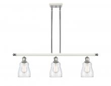 Innovations Lighting 516-3I-WPC-G392 - Ellery - 3 Light - 36 inch - White Polished Chrome - Cord hung - Island Light