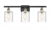 Innovations Lighting 516-3W-BAB-G1113 - Cobbleskill - 3 Light - 25 inch - Black Antique Brass - Bath Vanity Light