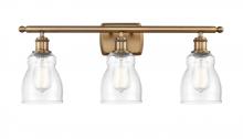 Innovations Lighting 516-3W-BB-G394 - Ellery - 3 Light - 25 inch - Brushed Brass - Bath Vanity Light