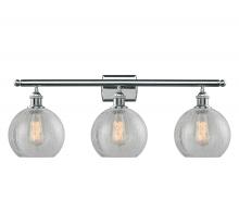 Innovations Lighting 516-3W-PC-G125-8 - Athens - 3 Light - 28 inch - Polished Chrome - Bath Vanity Light