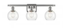 Innovations Lighting 516-3W-SN-G122-6 - Athens - 3 Light - 26 inch - Brushed Satin Nickel - Bath Vanity Light