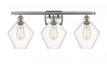 Innovations Lighting 516-3W-SN-G652-8 - Cindyrella - 3 Light - 28 inch - Brushed Satin Nickel - Bath Vanity Light