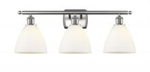 Innovations Lighting 516-3W-SN-GBD-751 - Bristol - 3 Light - 28 inch - Brushed Satin Nickel - Bath Vanity Light