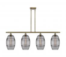 Innovations Lighting 516-4I-AB-G557-8SM - Vaz - 4 Light - 48 inch - Antique Brass - Cord hung - Island Light