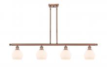 Innovations Lighting 516-4I-AC-G121-6 - Athens - 4 Light - 48 inch - Antique Copper - Cord hung - Island Light