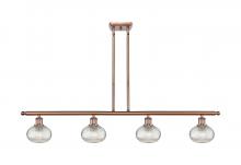 Innovations Lighting 516-4I-AC-G555-6CL - Ithaca - 4 Light - 48 inch - Antique Copper - Cord hung - Island Light