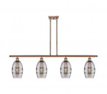 Innovations Lighting 516-4I-AC-G557-6SM - Vaz - 4 Light - 48 inch - Antique Copper - Cord hung - Island Light