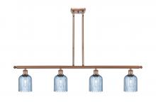 Innovations Lighting 516-4I-AC-G559-5BL - Bridal Veil - 4 Light - 48 inch - Antique Copper - Cord hung - Island Light