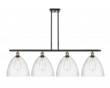 Innovations Lighting 516-4I-BAB-GBD-124 - Bristol - 4 Light - 50 inch - Black Antique Brass - Cord hung - Island Light