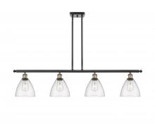 Innovations Lighting 516-4I-BAB-GBD-754 - Bristol - 4 Light - 48 inch - Black Antique Brass - Cord hung - Island Light