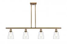 Innovations Lighting 516-4I-BB-G392 - Ellery - 4 Light - 48 inch - Brushed Brass - Cord hung - Island Light