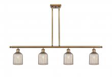 Innovations Lighting 516-4I-BB-G559-5ME - Bridal Veil - 4 Light - 48 inch - Brushed Brass - Cord hung - Island Light