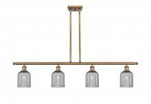 Innovations Lighting 516-4I-BB-G559-5SM - Bridal Veil - 4 Light - 48 inch - Brushed Brass - Cord hung - Island Light