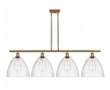 Innovations Lighting 516-4I-BB-GBD-124 - Bristol - 4 Light - 50 inch - Brushed Brass - Cord hung - Island Light