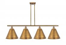 Innovations Lighting 516-4I-BB-MBC-12-BB - Berkshire - 4 Light - 50 inch - Brushed Brass - Cord hung - Island Light