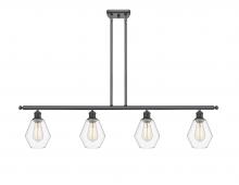 Innovations Lighting 516-4I-BK-G652-6 - Cindyrella - 4 Light - 48 inch - Matte Black - Cord hung - Island Light