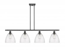 Innovations Lighting 516-4I-BK-GBD-94 - Bristol - 4 Light - 48 inch - Matte Black - Cord hung - Island Light