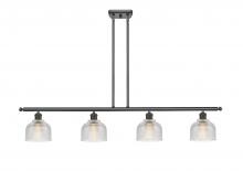 Innovations Lighting 516-4I-OB-G412 - Dayton - 4 Light - 48 inch - Oil Rubbed Bronze - Cord hung - Island Light