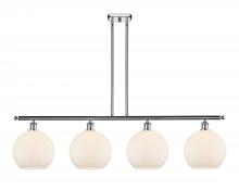 Innovations Lighting 516-4I-PC-G121-10 - Athens - 4 Light - 48 inch - Polished Chrome - Stem Hung - Island Light