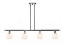 Innovations Lighting 516-4I-PC-G121-6 - Athens - 4 Light - 48 inch - Polished Chrome - Cord hung - Island Light