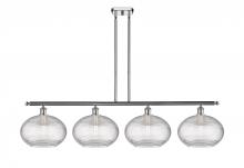 Innovations Lighting 516-4I-PC-G555-12CL - Ithaca - 4 Light - 50 inch - Polished Chrome - Cord hung - Island Light