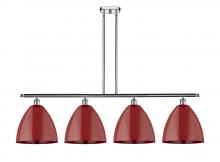 Innovations Lighting 516-4I-PC-MBD-12-RD - Plymouth - 4 Light - 50 inch - Polished Chrome - Cord hung - Island Light