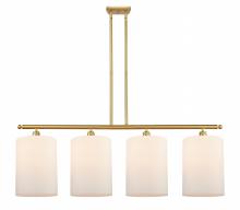 Innovations Lighting 516-4I-SG-G111-L - Cobbleskill - 4 Light - 48 inch - Satin Gold - Cord hung - Island Light