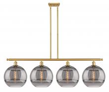 Innovations Lighting 516-4I-SG-G556-12SM - Rochester - 4 Light - 50 inch - Satin Gold - Cord hung - Island Light