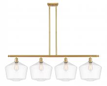 Innovations Lighting 516-4I-SG-G652-12 - Cindyrella - 4 Light - 50 inch - Satin Gold - Cord hung - Island Light