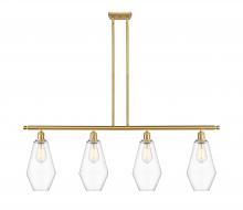 Innovations Lighting 516-4I-SG-G652-7 - Cindyrella - 4 Light - 48 inch - Satin Gold - Cord hung - Island Light