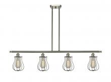 Innovations Lighting 516-4I-SN-CE513 - Muselet - 4 Light - 48 inch - Brushed Satin Nickel - Cord hung - Island Light