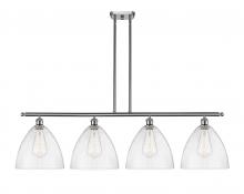 Innovations Lighting 516-4I-SN-GBD-124 - Bristol - 4 Light - 50 inch - Brushed Satin Nickel - Cord hung - Island Light