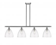 Innovations Lighting 516-4I-SN-GBD-94 - Bristol - 4 Light - 48 inch - Brushed Satin Nickel - Cord hung - Island Light