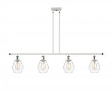 Innovations Lighting 516-4I-WPC-G652-6 - Cindyrella - 4 Light - 48 inch - White Polished Chrome - Cord hung - Island Light