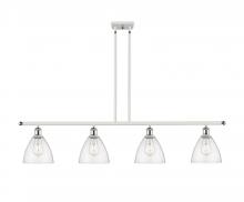 Innovations Lighting 516-4I-WPC-GBD-754 - Bristol - 4 Light - 48 inch - White Polished Chrome - Cord hung - Island Light