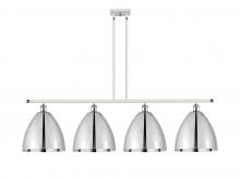 Innovations Lighting 516-4I-WPC-MBD-12-PC - Bristol - 4 Light - 50 inch - White Polished Chrome - Cord hung - Island Light