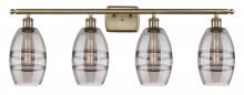 Innovations Lighting 516-4W-AB-G557-6SM - Vaz - 4 Light - 36 inch - Antique Brass - Bath Vanity Light