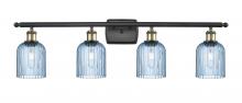 Innovations Lighting 516-4W-BAB-G559-5BL - Bridal Veil - 4 Light - 35 inch - Black Antique Brass - Bath Vanity Light