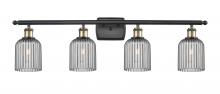 Innovations Lighting 516-4W-BAB-G559-5SM - Bridal Veil - 4 Light - 35 inch - Black Antique Brass - Bath Vanity Light